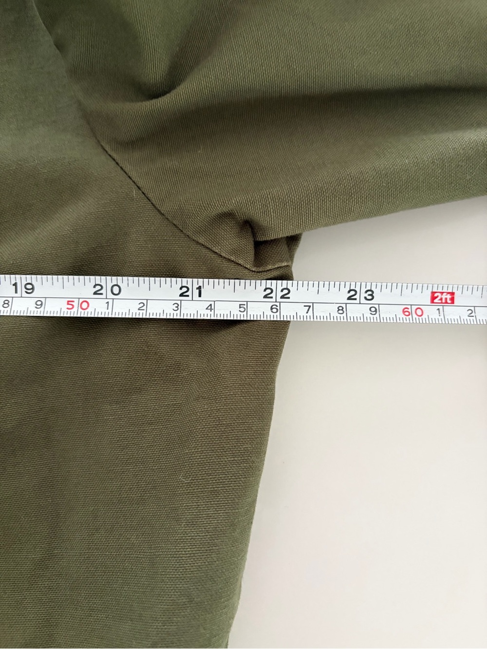 LL Bean M Women's Adirondack Barn Coat, Flannel-Lined Olive Green NWT Price Firm - Picture 8 of 16